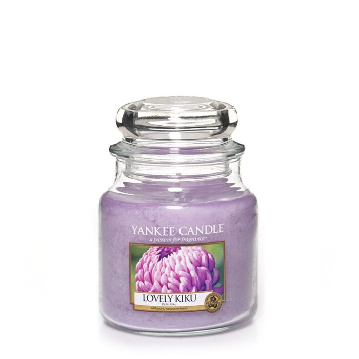 Yankee Candle Lovely Kiku Medium Jar-1